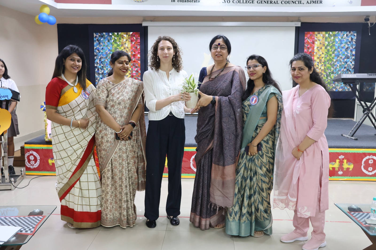 Brushing Cultures, Painting Awareness: A French Workshop on Art and Environment at Mayoor